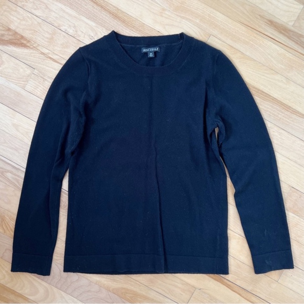 J. Crew Black Teddy Sweater